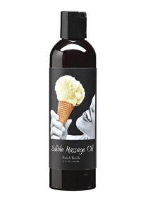 Edible Massage Oil French Vanilla 8 Ounce