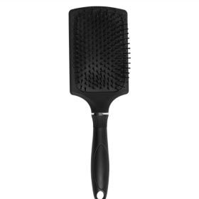 Air Cushion Massager Combs, Detangling Anti-Static Hair Brushes for Straight Curly Wet And Dry Hair (Color: Black)