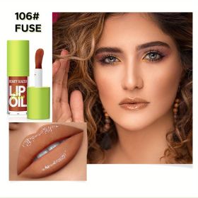 Color-changing Lipstick Jelly Lipstick Temperature-changing Lipstick Moisturizing Moisturizing Glossy Lipstick Lip Glaze Lip Primer (Color: #106)