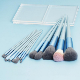 New 13Pcs Makeup Brush Set Makeup Concealer Brush Blush Loose Powder Brush Eye Shadow Highlighter Foundation Brush Beauty Tools (Handle Color: 13Pcs -no bag3)