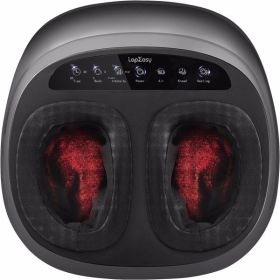 Foot Massager Machine with Heat and Massage Gifts for Men and Women Shiatsu Deep Kneading Electric Feet Massager for Home and Office Use (Color: As Picture)